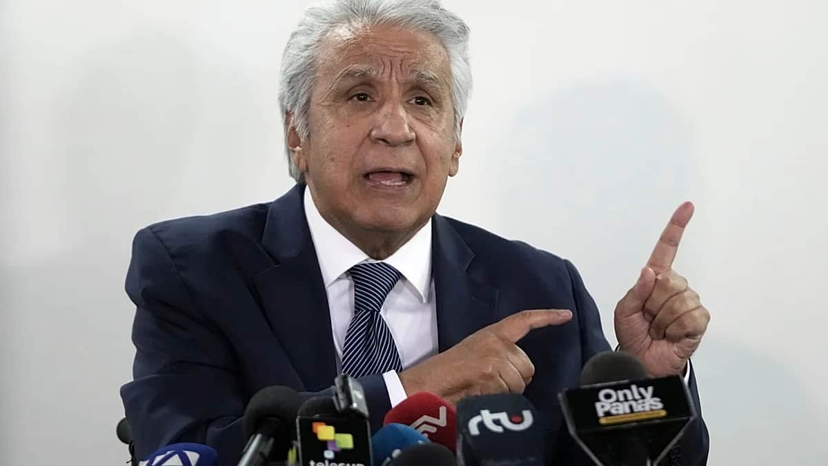 El expresidente de Ecuador Lenín Moreno, condenado a 5 años de prisión por corrupción