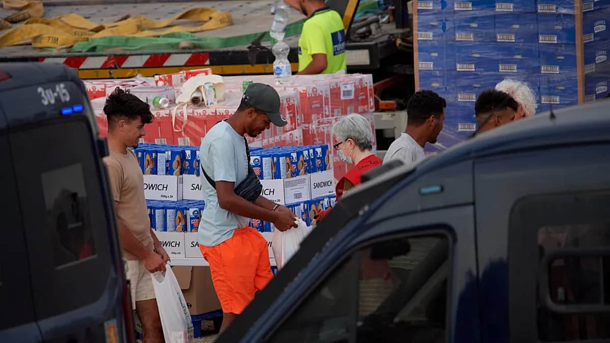 Las ONG continúan en el centro de la tensión migratoria de Ceuta