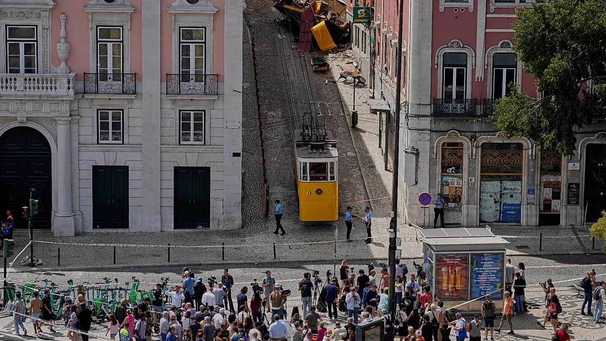 Las víctimas del ascensor de Lisboa exigen respuestas un año después de la tragedia que dejó 16 muertos