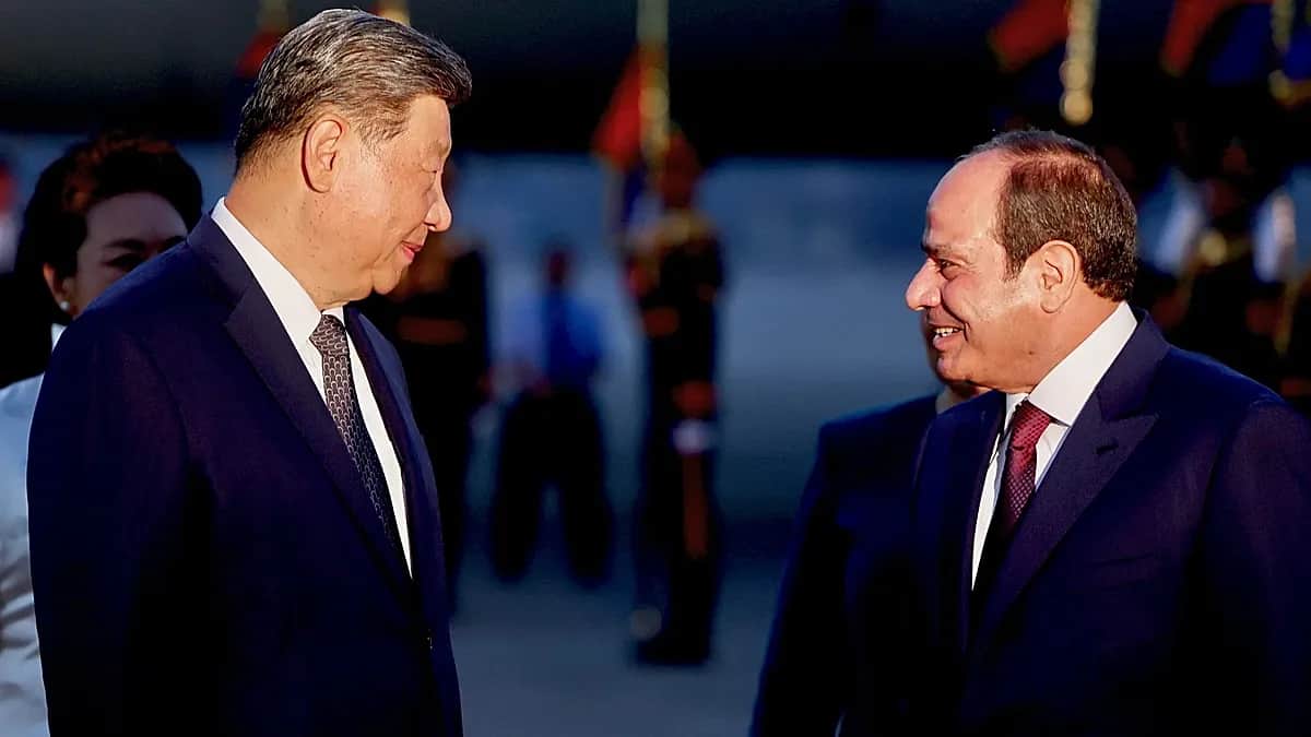 China refuerza su presencia en Egipto con Xi en El Cairo