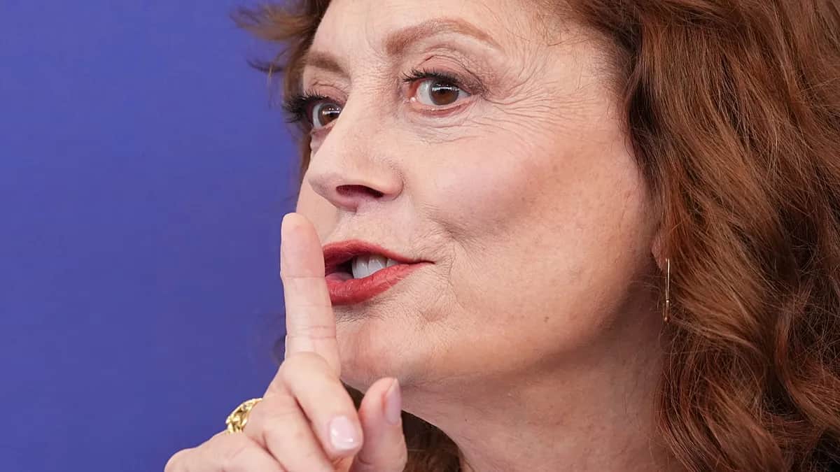 Vetan a Susan Sarandon en Hollywood por apoyar a Palestina, pierde papeles