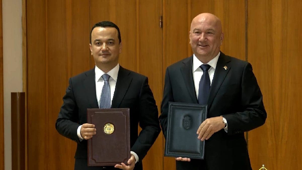 Serbia y Uzbekistán buscan aumentar el comercio con la visita de Mirziyoyev a Belgrado
