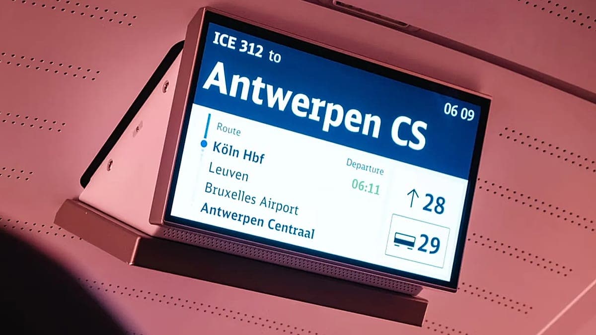El aeropuerto de Bruselas vuelve a conectarse a la red europea de trenes de alta velocidad