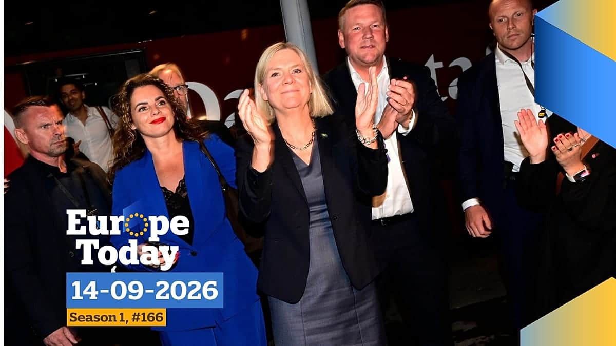 Europe Today: Suecia se acerca a la centroizquierda, Trump termina su visita a Dublín