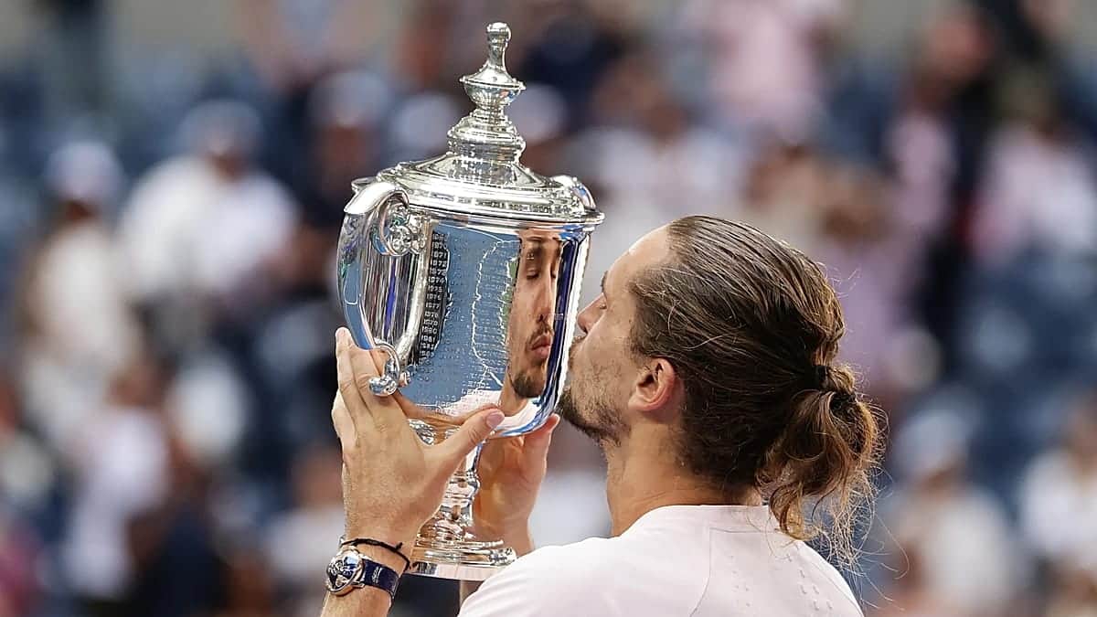 El alemán Alexander Zverev derrota a Ben Shelton y gana el US Open
