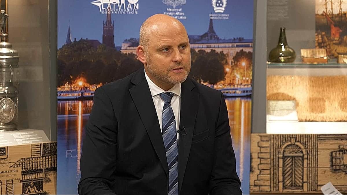 "Nadie puede ser débil", afirma el primer ministro letón sobre Rusia
