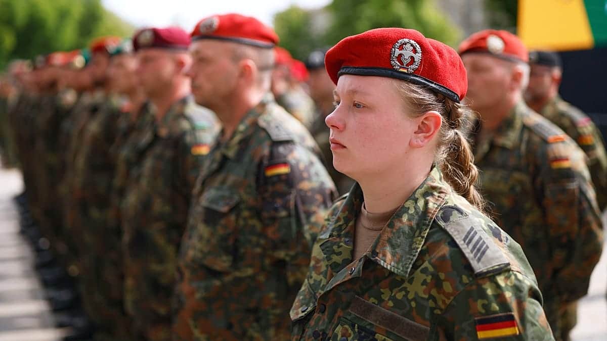 Fracasa el modelo voluntario: las Fuerzas Armadas alemanas obligarán a sus soldados a ir a Lituania
