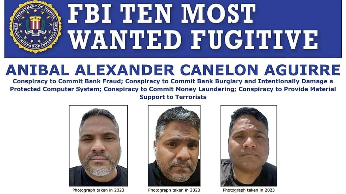 El FBI captura en Venezuela al último fugitivo de su lista de los 10 más buscados