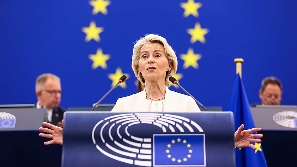 Von der Leyen propone en el SOTEU una "membresía asociada" para Canadá y un plan de crisis tras Ceuta