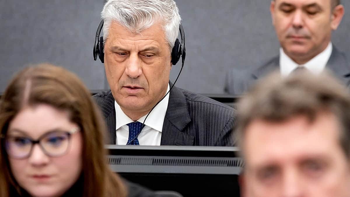 Tribunal de crímenes de guerra de Kosovo condena a Hashim Thaçi a 25 años y provoca protestas