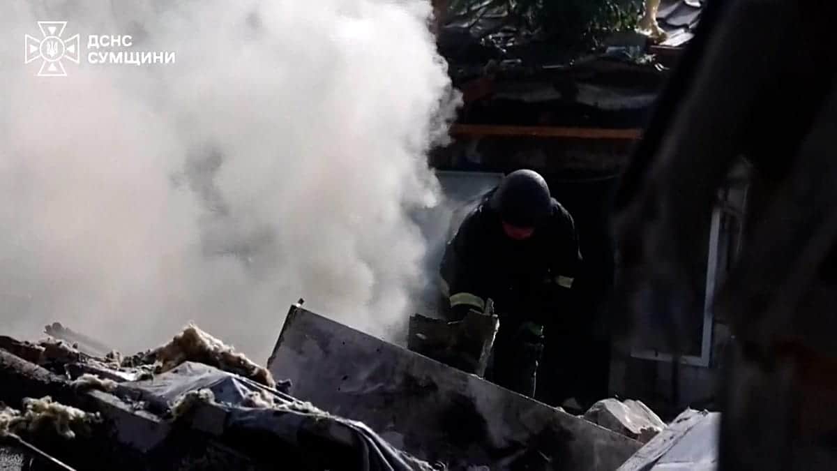 Guerra en Ucrania: Odesa y Sumy sufren incendios y víctimas en nuevos ataques rusos