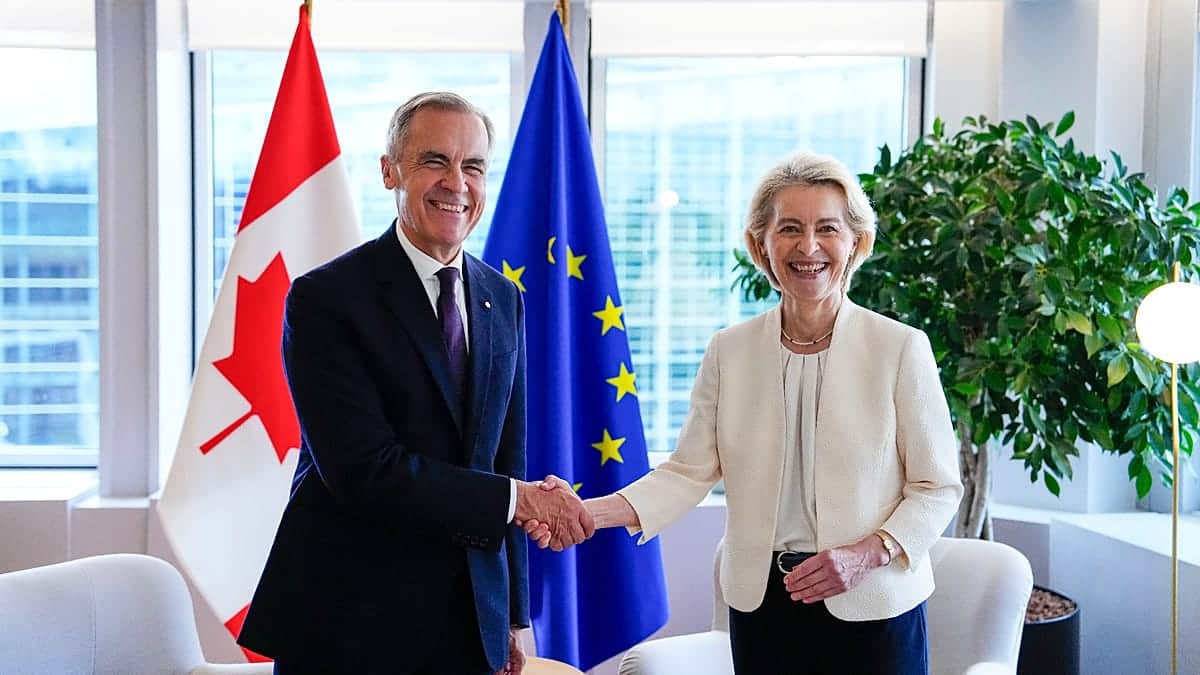 La UE propone crear la figura de "miembro asociado" para Canadá, consúltalo con el chatbot de IA de 'Euronews'