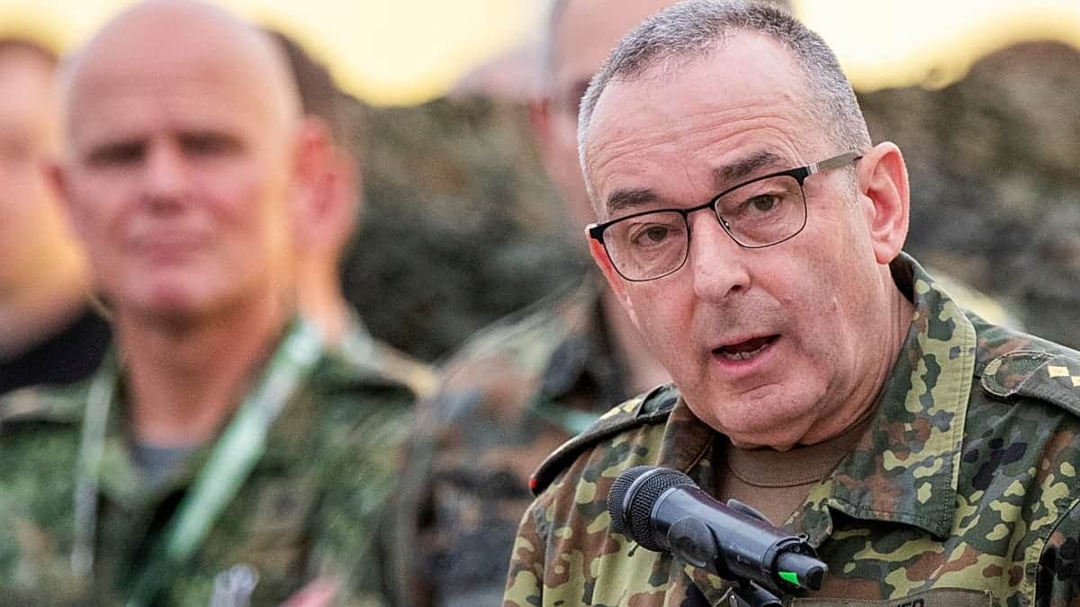 El jefe de Defensa alemán Carsten Breuer dirigirá el comité militar de la OTAN