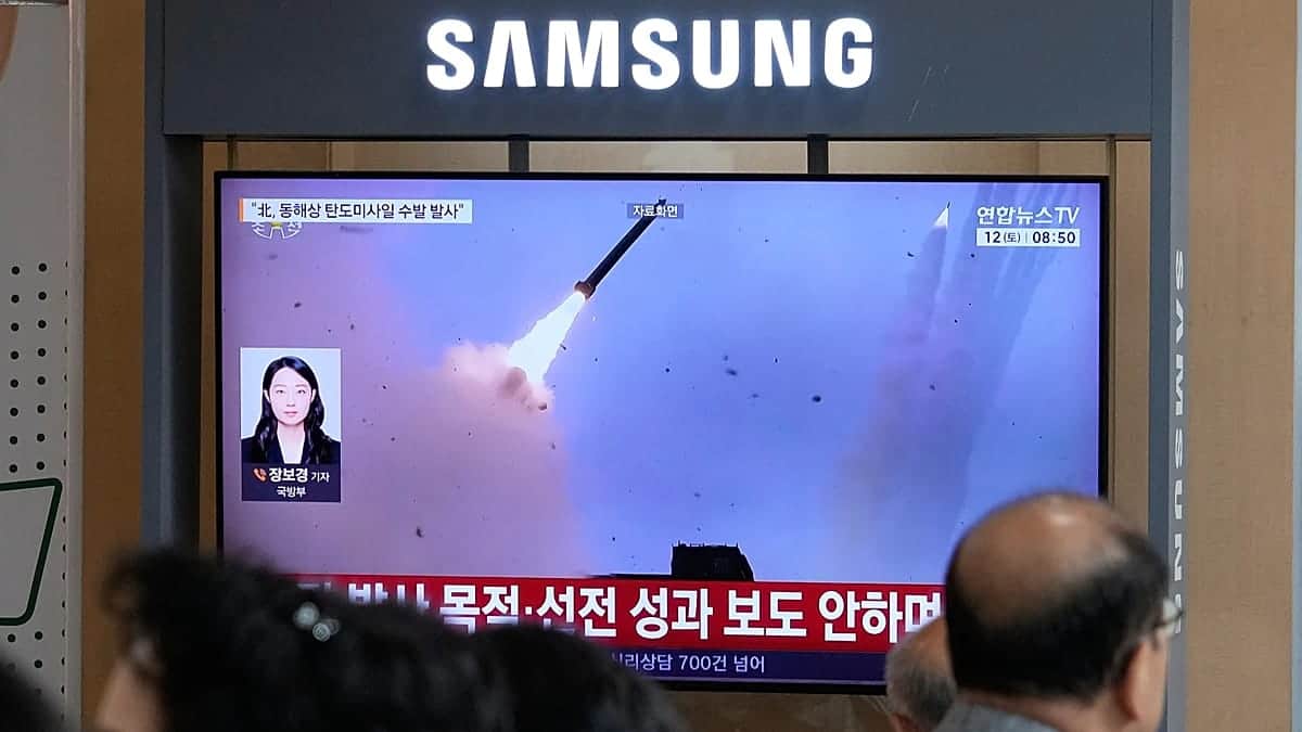Corea del Norte lanza un supuesto misil balístico en el mar del Este