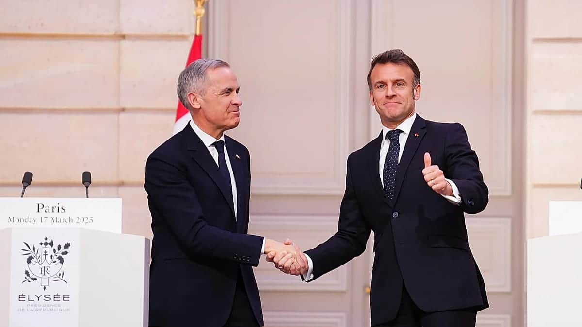 Macron reivindica la relación con Canadá en su visita a Saint Pierre y Miquelon