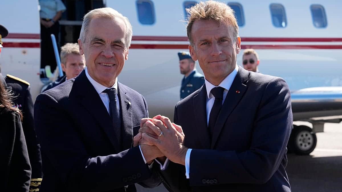 Macron y Carney refuerzan la alianza entre Francia y Canadá ante las tensiones con Estados Unidos