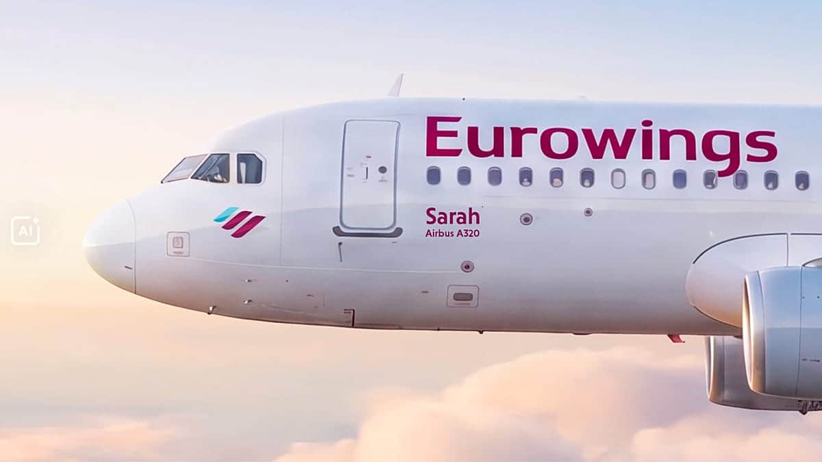 Eurowings lanza un concurso para bautizar un avión en honor a alguien especial