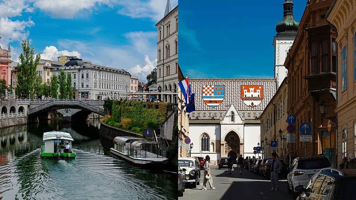 Ljubljana o Zagreb: Qué capital de Europa Central deberías visitar ahora