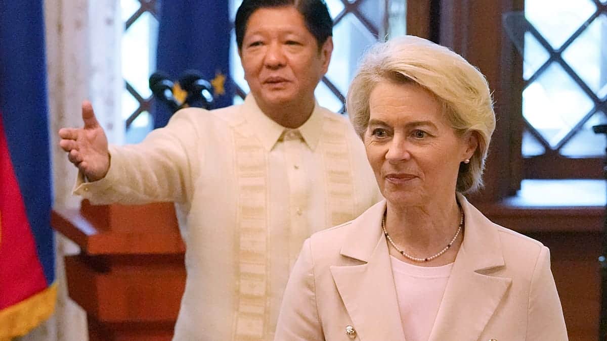 La UE cierra un acuerdo comercial con Filipinas para reducir la dependencia de China y EE.UU.