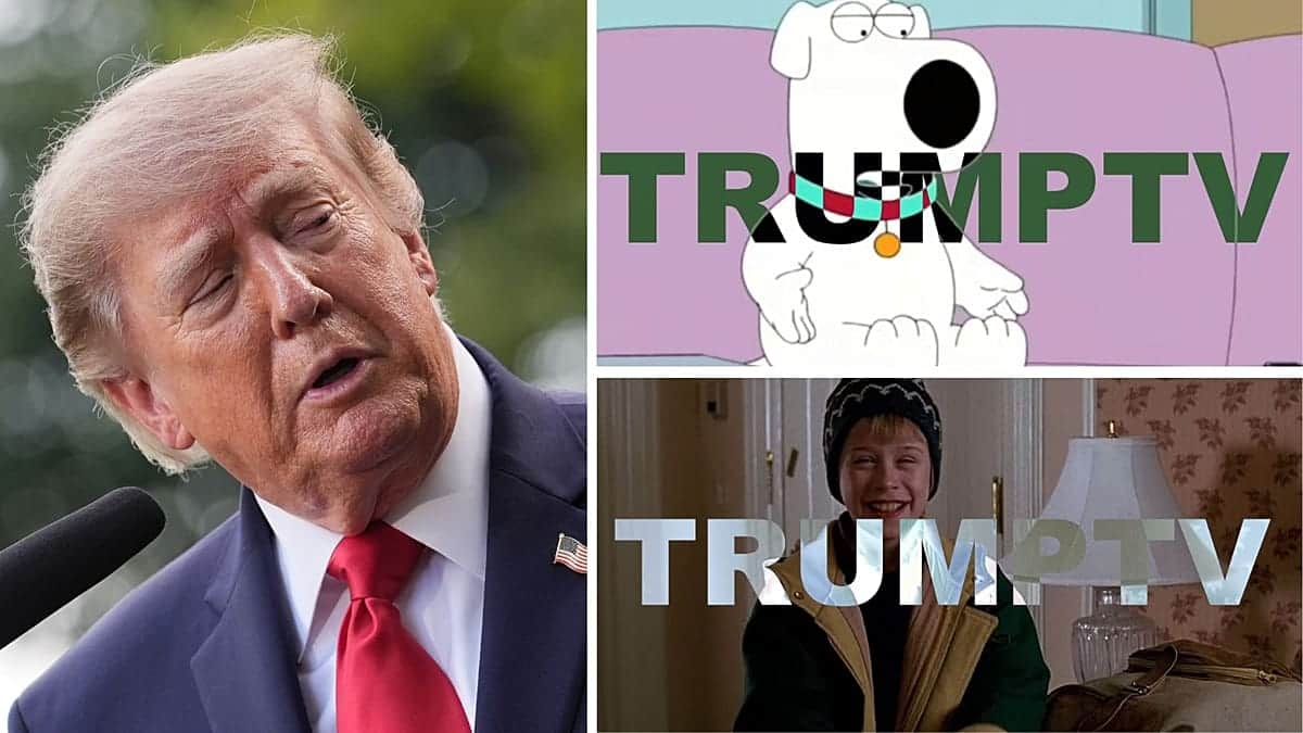 Qué es "Trump TV" y qué pintan "Family Guy" y "Home Alone"