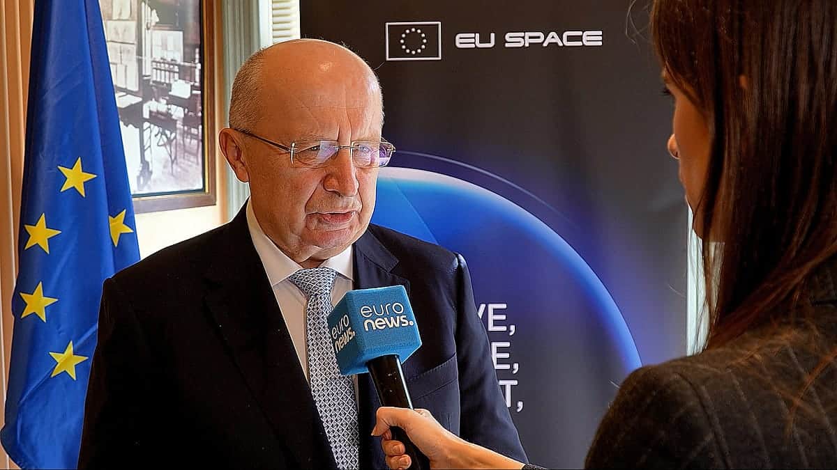 "Palantir es una gran empresa", asegura Andrius Kubilius, comisario de Defensa y Espacio de la UE a 'Euronews'