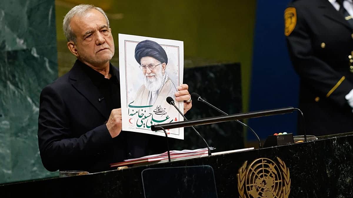 El presidente Masoud Pezeshkian dice ante la ONU que Irán negociará y no se dejará intimidar