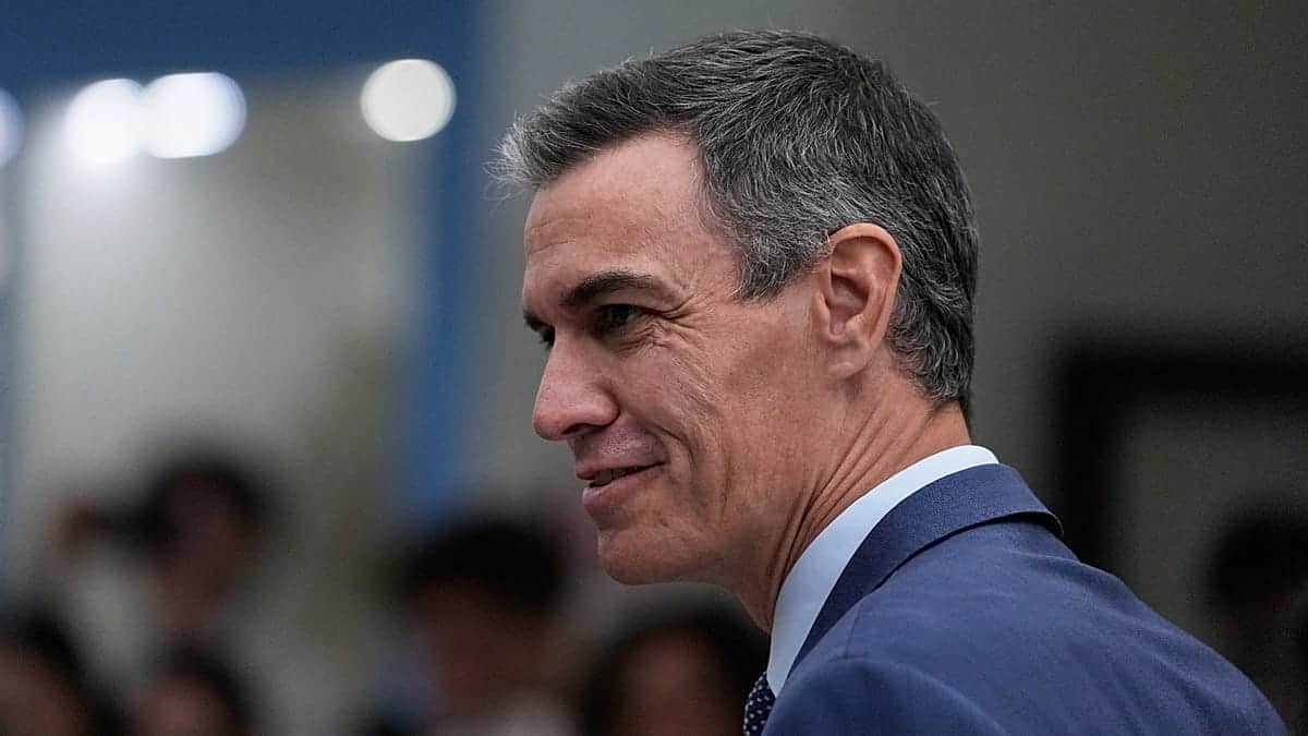 Sánchez califica de "normal" su saludo con Delcy Rodríguez en Nueva York durante la cumbre de la ONU