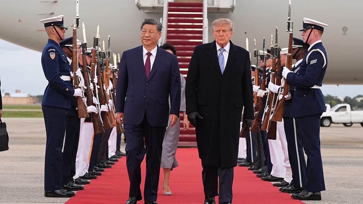 Trump brinda a Xi Jinping una espectacular bienvenida en Estados Unidos