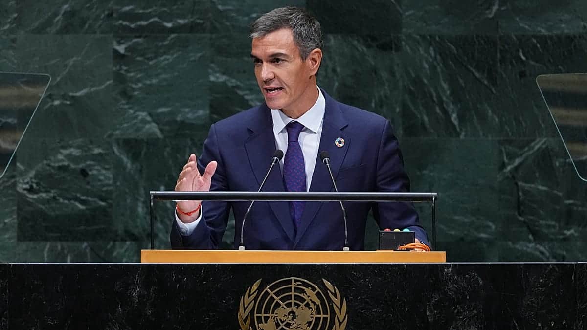 Sánchez carga en la ONU contra las fuerzas "egoístas, ignorantes y crueles" y exalta la "decencia" de Ceuta