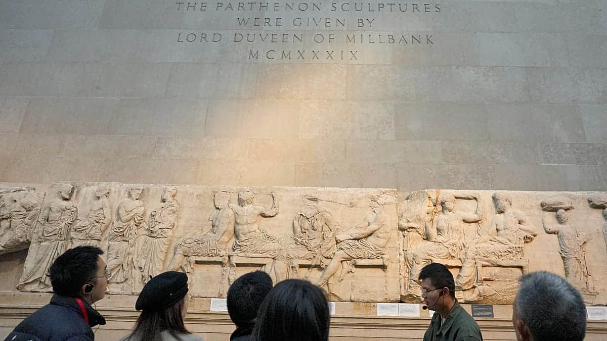 El primer ministro griego reabre el debate sobre los Mármoles del Partenón expuestos en el Museo Británico