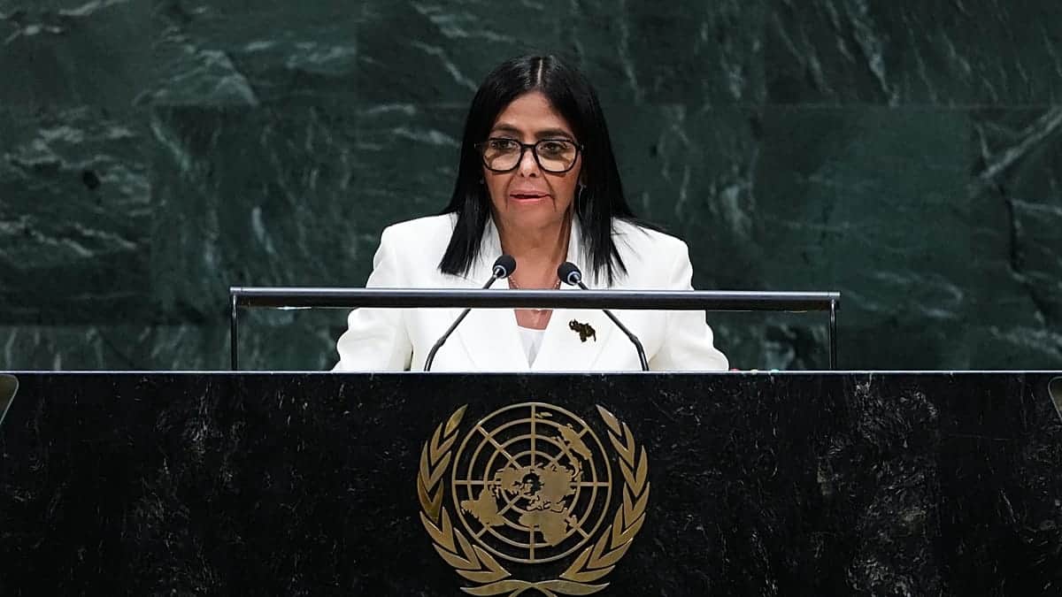Delcy Rodríguez anuncia elecciones en Venezuela pero no pone fecha: "El pueblo decidirá el momento"