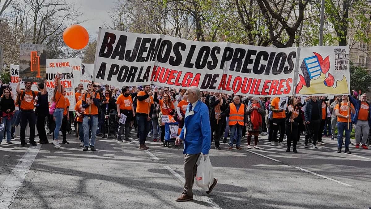 El 'efecto Maricarmen': los inquilinos se reúnen en Madrid y se plantean una huelga europea de alquileres