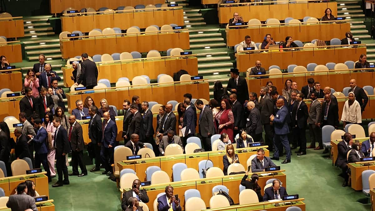 Protestas y abandono de la sala mientras Netanyahu habla ante la ONU