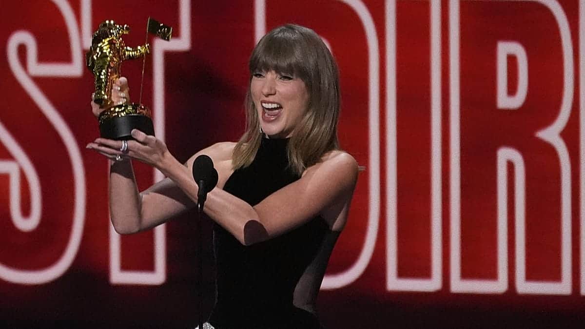 MTV VMA 2026: Taylor Swift vuelve a hacer historia y arrasa como mejor artista femenina