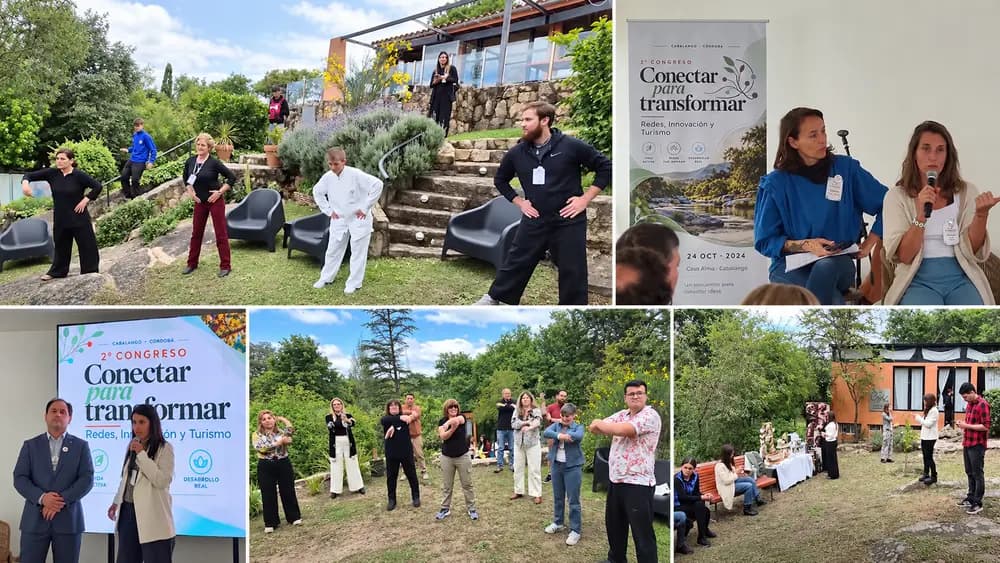 Cabalango reunió a profesionales y emprendedores en el 2° Congreso de Turismo de Bienestar y Sostenibilidad