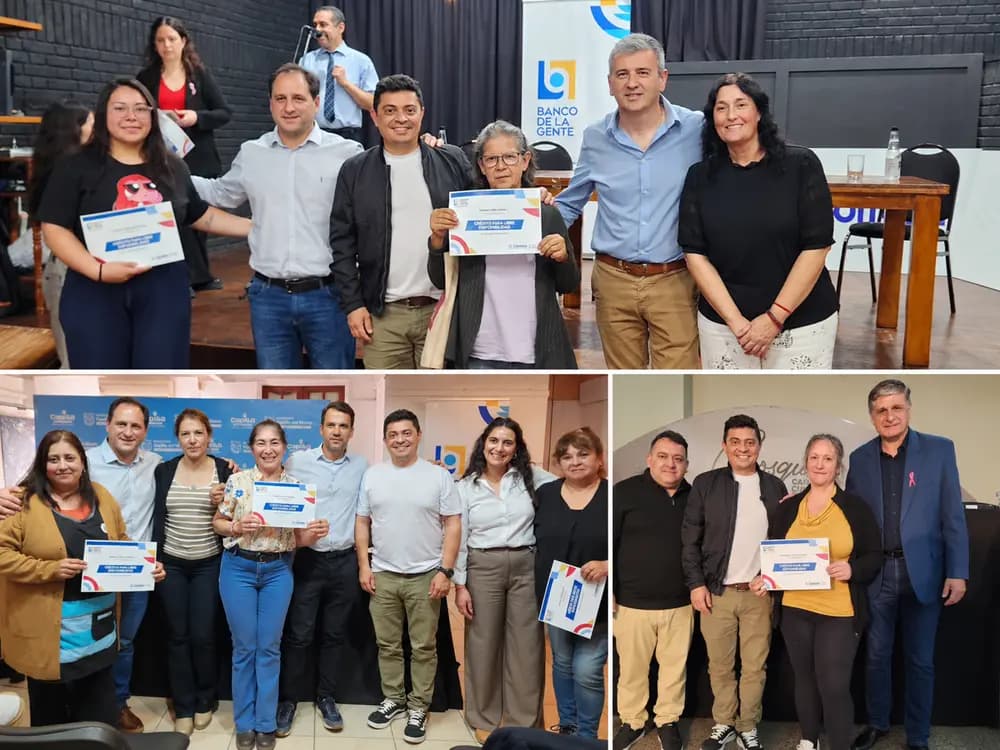 Punilla: la Provincia entregó 385 créditos y aportes por más de $156 millones a familias de tres localidades