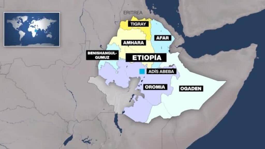 El TPLF toma aeropuertos en Tigray y declara una "guerra defensiva" contra Etiopía