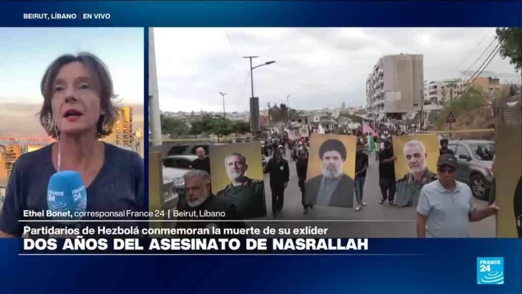 Informe desde Beirut: Hezbolá conmemora dos años de la muerte de Nasrallah