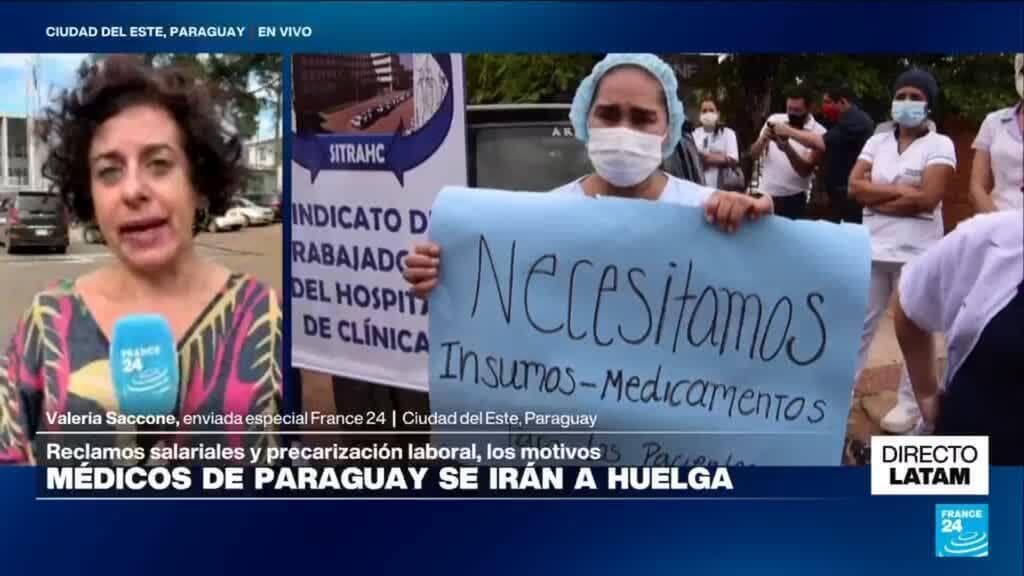 Directo Latam y la renuncia de médicos en huelga en Paraguay