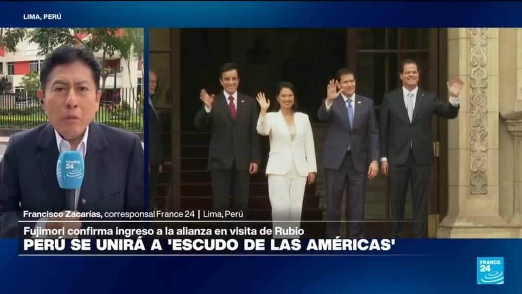 Informe desde Lima: Perú se unirá al 'Escudo de las Américas' tras visita de Marco Rubio