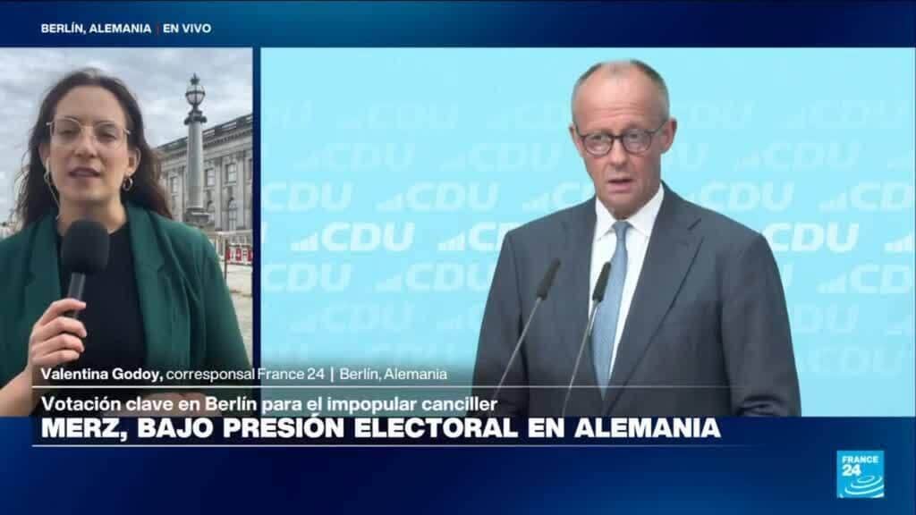 Informe desde Berlín: jornada electoral pone presión al canciller Friedrich Merz