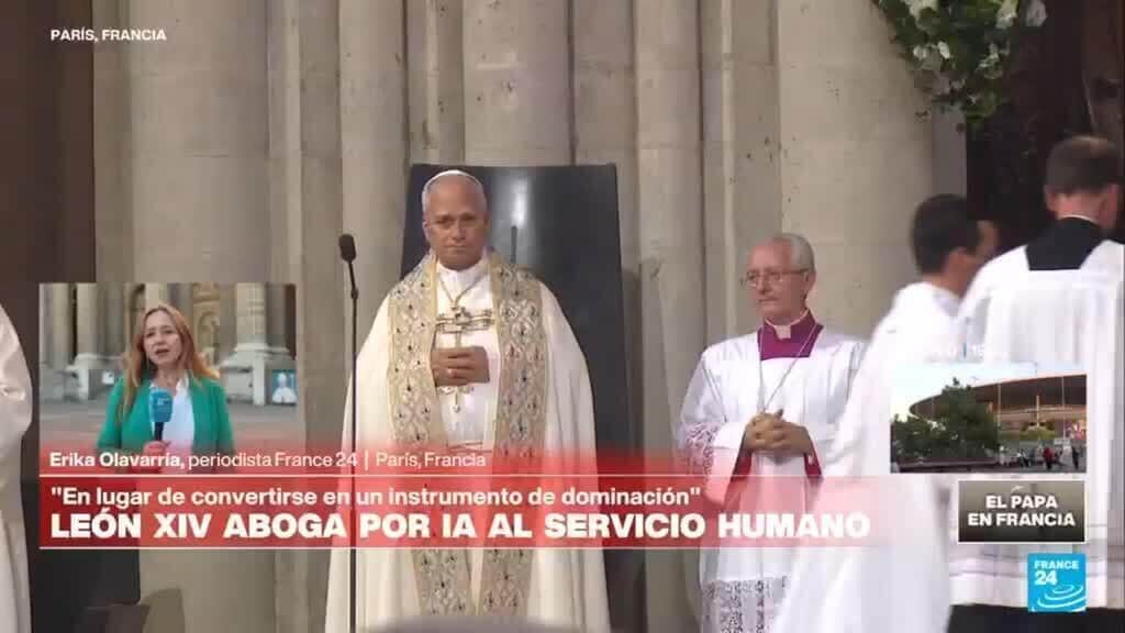 Multilateralismo, IA y educación, los temas centrales del primer día del papa León XIV en Francia