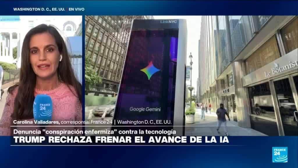 Informe desde Washington: Trump rechaza frenar el avance de la IA pese a preocupación de expertos