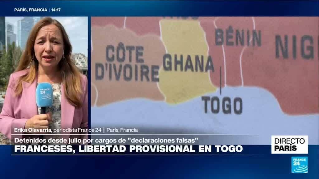 Directo París y la liberación de dos periodistas franceses presos en Togo
