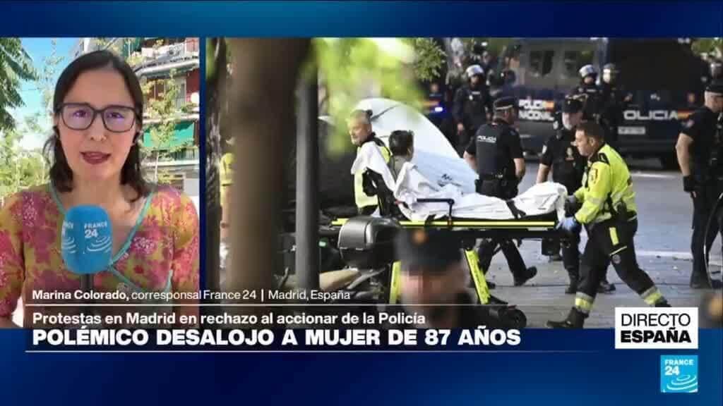 Directo España y las protestas por la crisis de vivienda tras el desahucio de Maricarmen Abascal