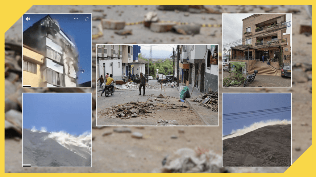 Polémica por falsas listas de sobrevivientes difundidas en el terremoto de Colombia