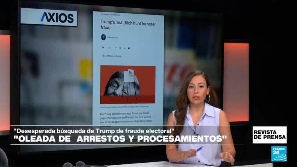 “La búsqueda a toda costa de Trump de un fraude electoral”: ‘Axios’