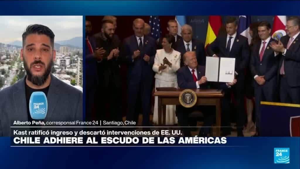 Informe desde Santiago: Chile confirma su adhesión al Escudo de las Américas de Trump