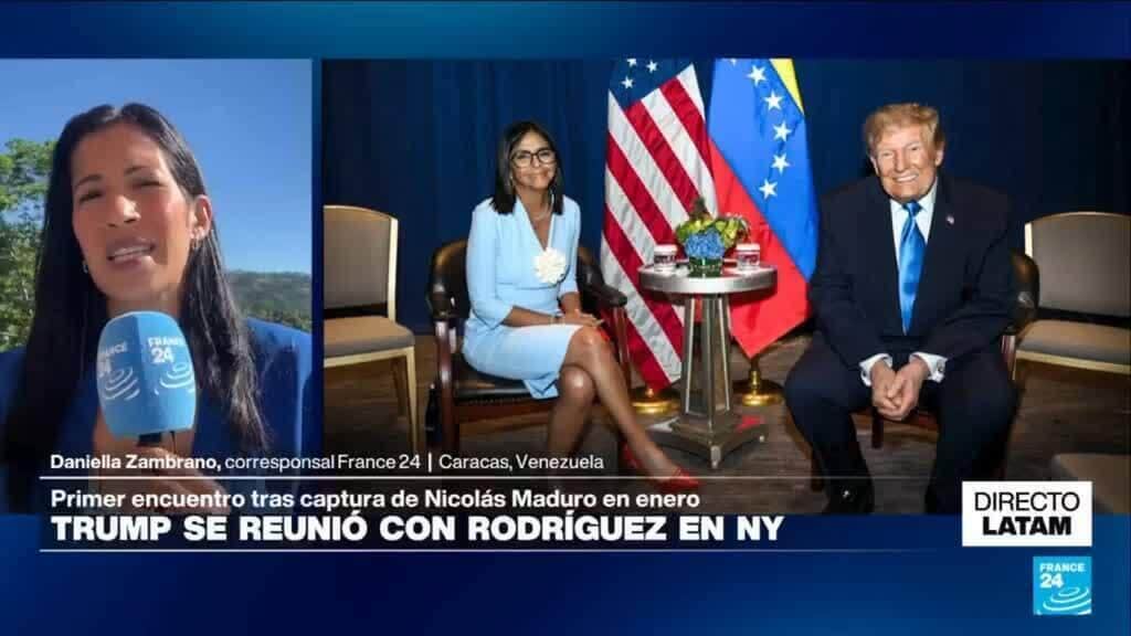 Directo Latam y las reacciones a la reunión Rodríguez-Trump en Nueva York