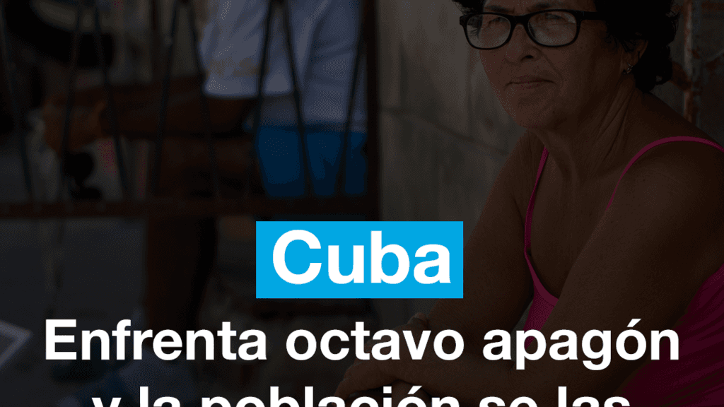 Cuba enfrenta octavo apagón y la población se las ingenia para resistir